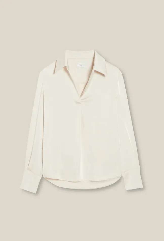 Claudie Pierlot Floaty Pleated Blouse Clothes Tops And Shirts