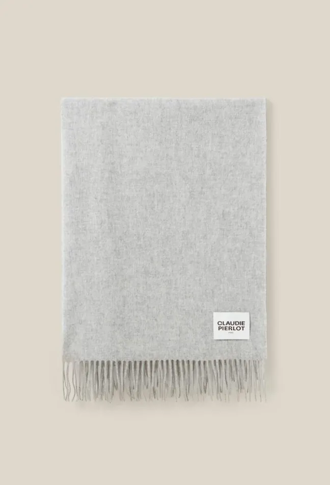 Claudie Pierlot Fringed Scarf Accessories Scarves Hats And Gloves