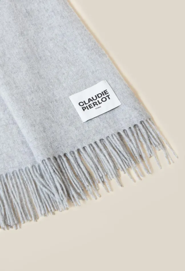Claudie Pierlot Fringed Scarf Accessories Scarves Hats And Gloves