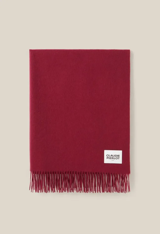 Claudie Pierlot Fringed Scarf Accessories Scarves Hats And Gloves