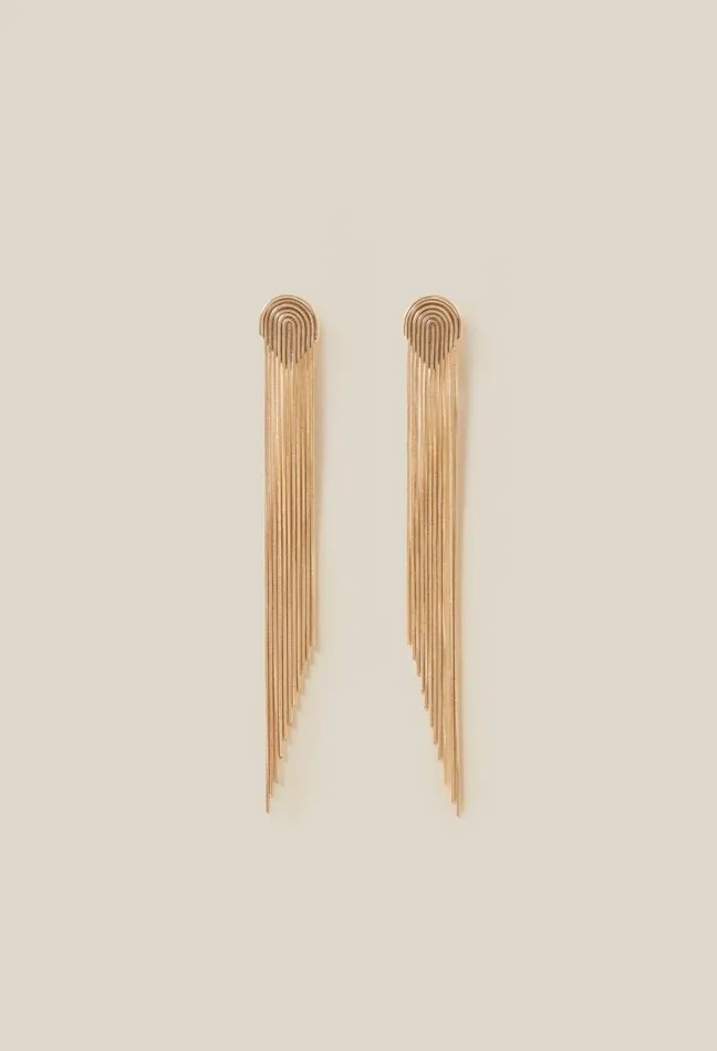 Claudie Pierlot Gold Cascade Earrings Accessories Jewellery And Scrunchies Claudie Pierlot Gold Cascade Earrings Accessories Jewellery And Scrunchies