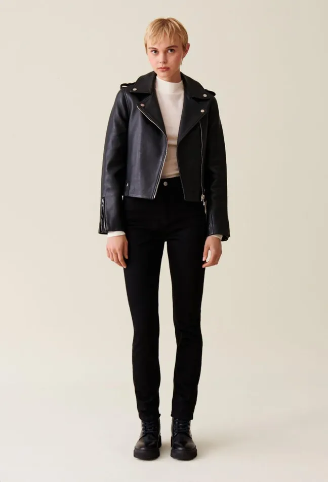 Claudie Pierlot Leather Jacket Clothes Jackets
