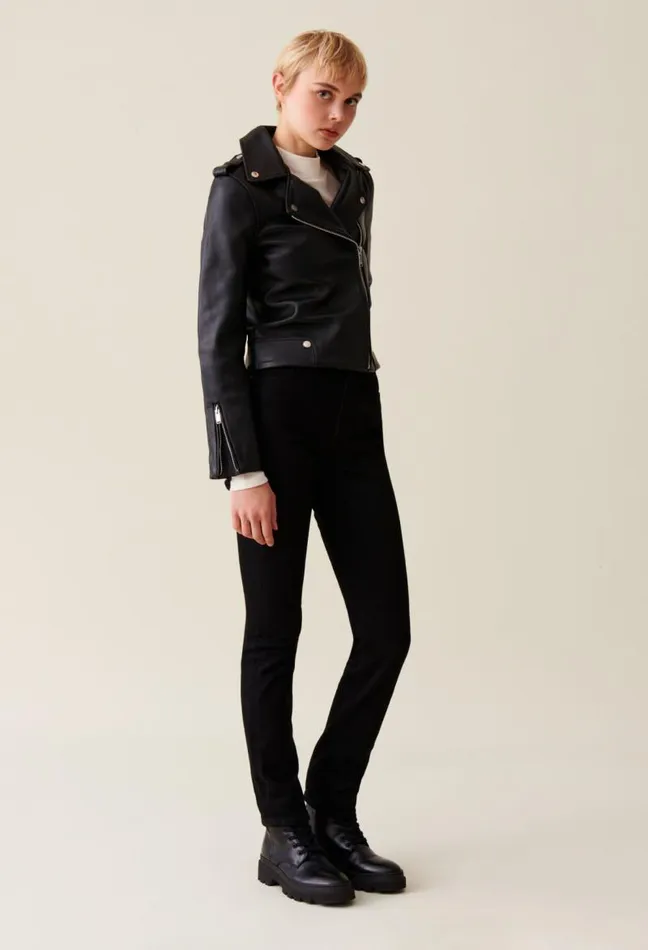 Claudie Pierlot Leather Jacket Clothes Jackets