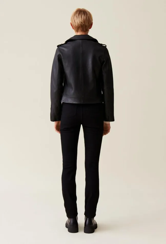 Claudie Pierlot Leather Jacket Clothes Jackets