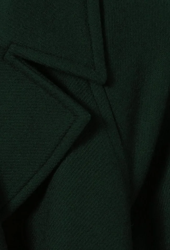 Claudie Pierlot Long Green Trench Coat Clothes Coats