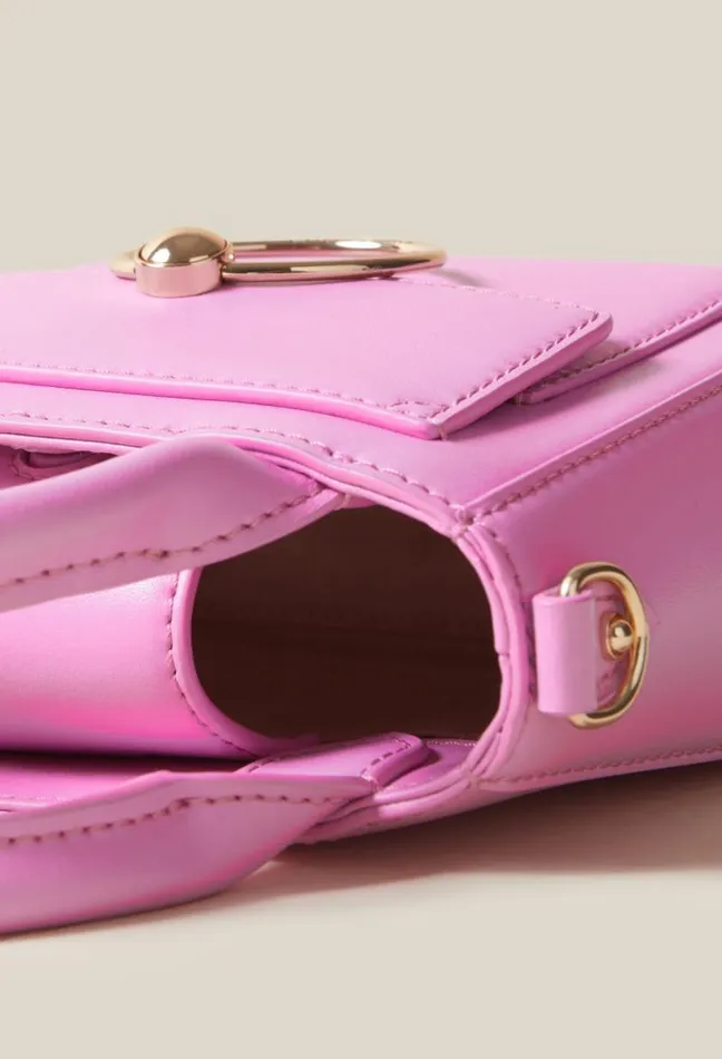 Claudie Pierlot Mini Anouck Smooth Leather Bag Bags Small Bags