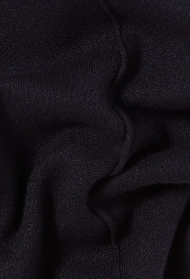 Claudie Pierlot Navy Blue Knitted Trousers Clothes Jeans And Trousers