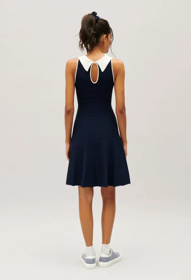 Claudie Pierlot Navy Blue Tennis Dress Clothes Dresses