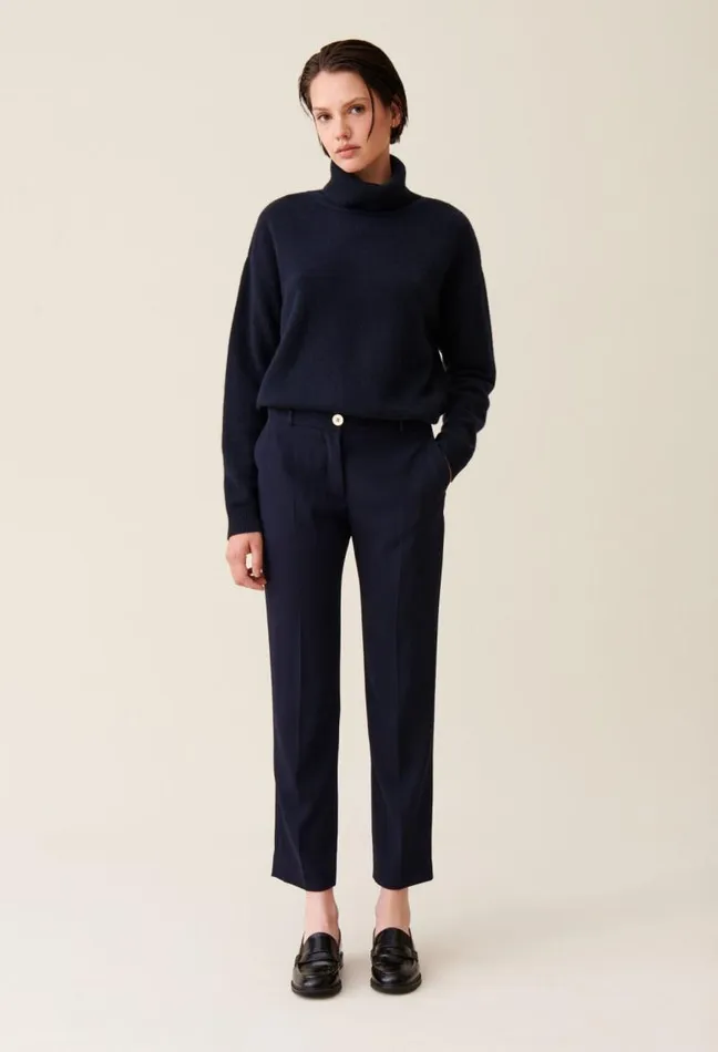 Claudie Pierlot Plain Tailored Trousers Clothes Jeans And Trousers