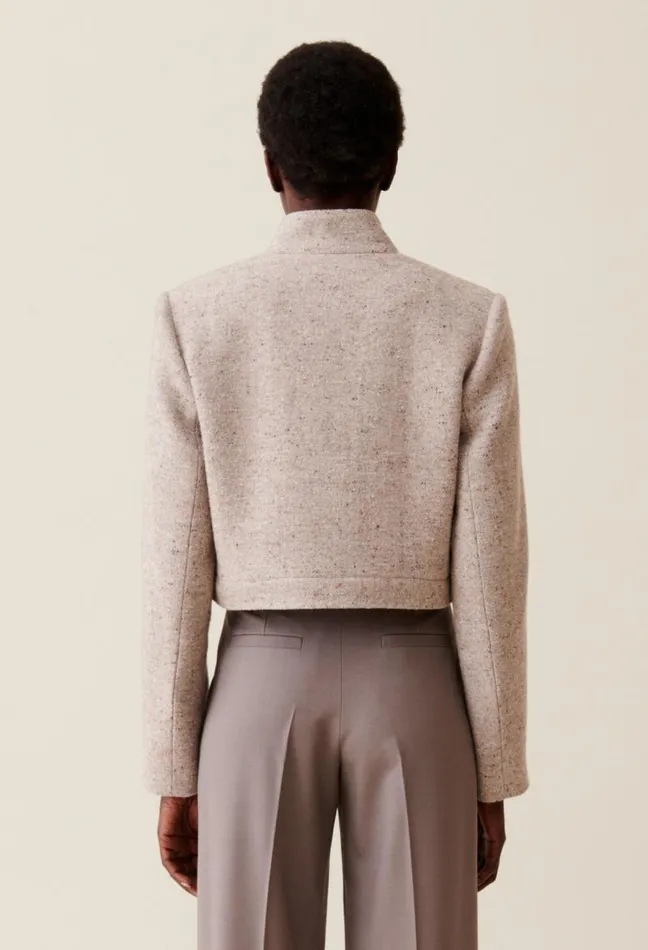 Claudie Pierlot Short Stand Collar Jacket Clothes Jackets
