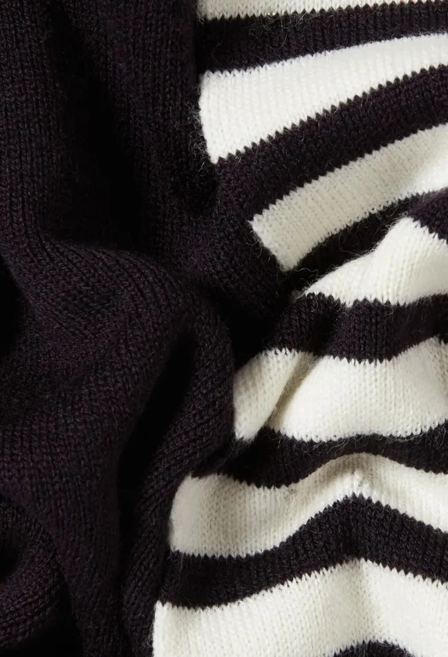 Claudie Pierlot Short Striped Jumper Clothes Knitwear And Cardigans
