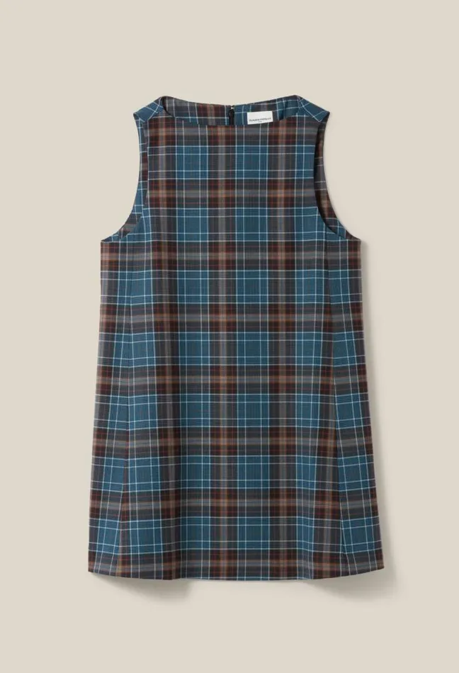 Claudie Pierlot Sleeveless Checked Mini Dress Clothes Dresses