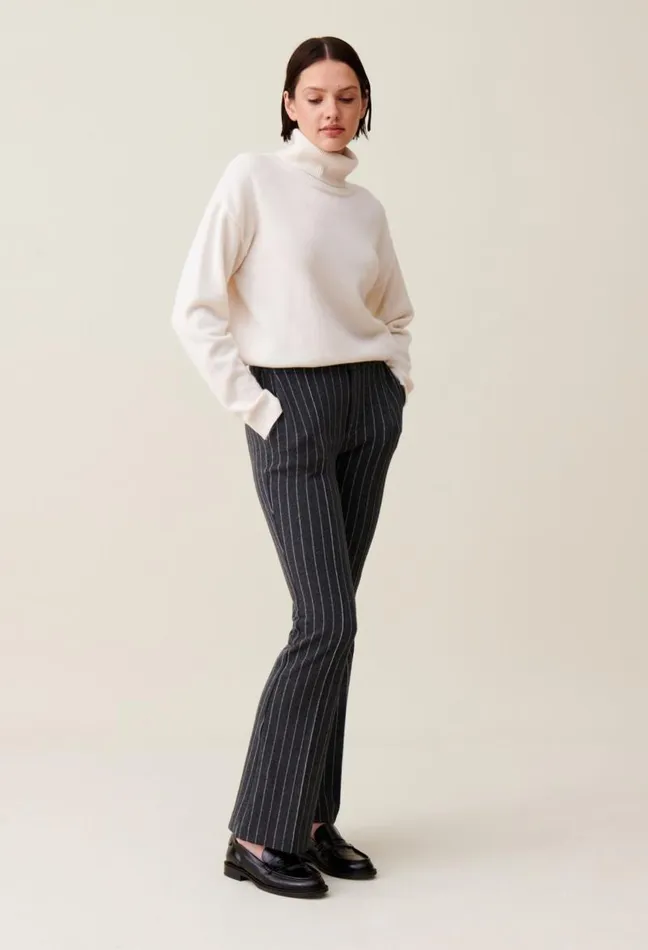 Claudie Pierlot Striped Flared Trousers Clothes Jeans And Trousers