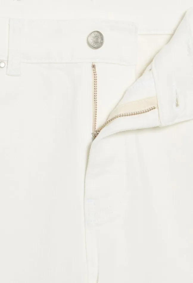 Claudie Pierlot Toto Slim 78 Jeans Ecru Clothes Jeans And Trousers