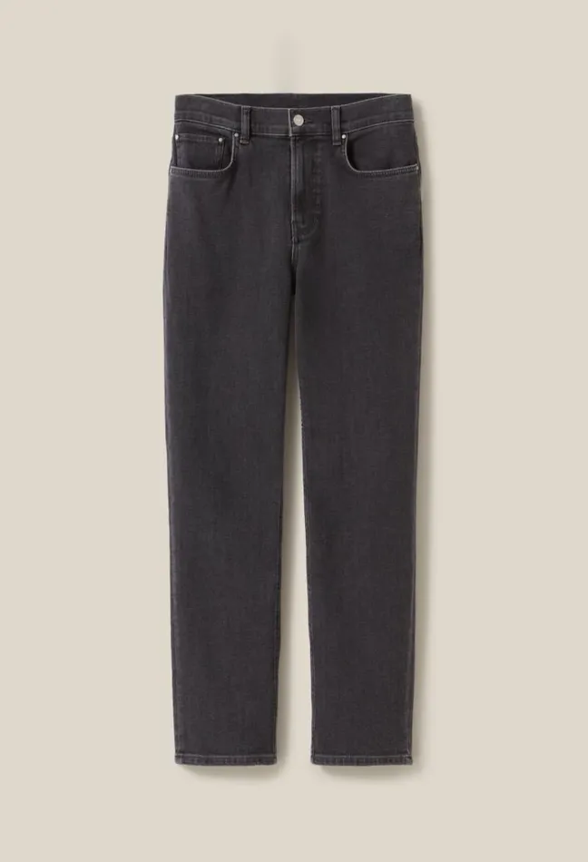 Claudie Pierlot Toto Slim Jeans Charcoal Grey Clothes Jeans And Trousers