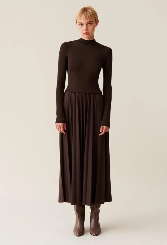 Claudie Pierlot Twist Knit Dress Clothes Dresses