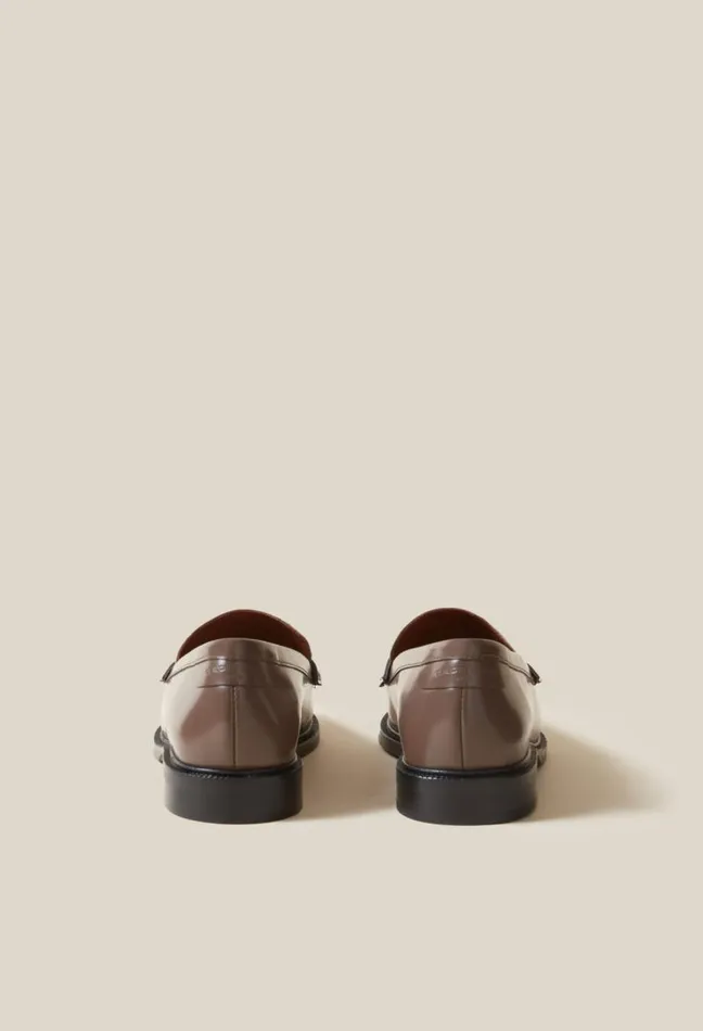Claudie Pierlot Twotone Patent Loafers Shoes Loafers