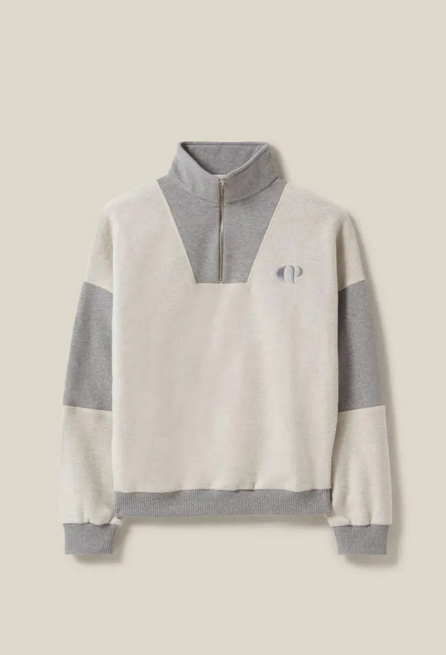 Claudie Pierlot Zipup High Neck Sweatshirt Clothes Sweatshirts