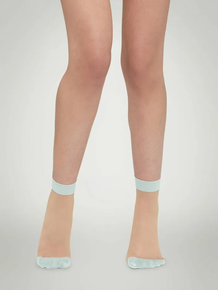 Colour Shade Socks Fairly Lightaqua Women Wolford Socks