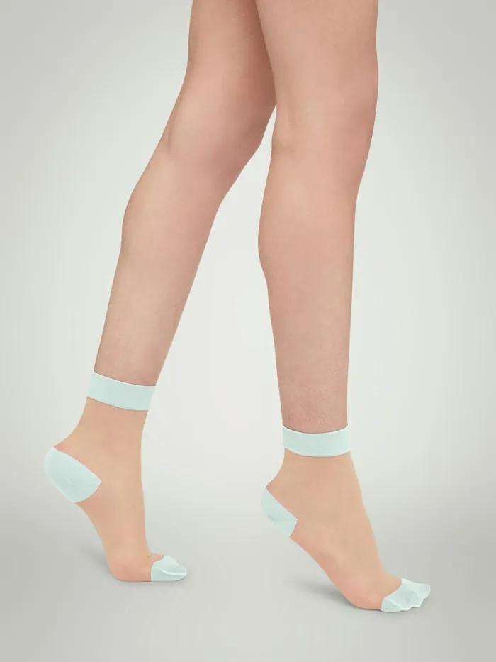 Colour Shade Socks Fairly Lightaqua Women Wolford Socks