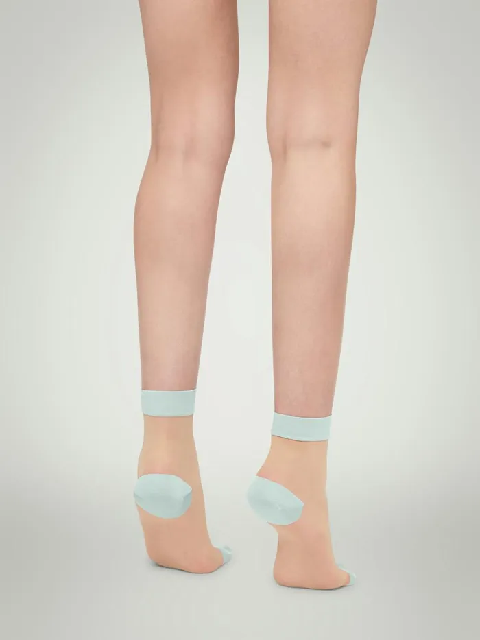 Colour Shade Socks Fairly Lightaqua Women Wolford Socks