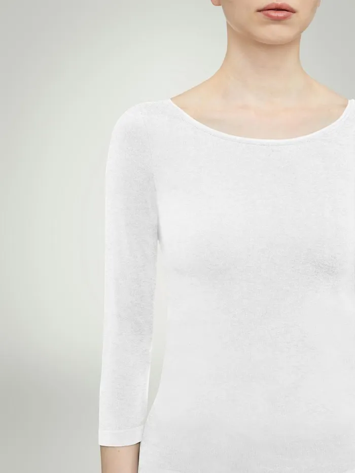 Cordoba Pullover White Women Wolford Longsleeve Shirts