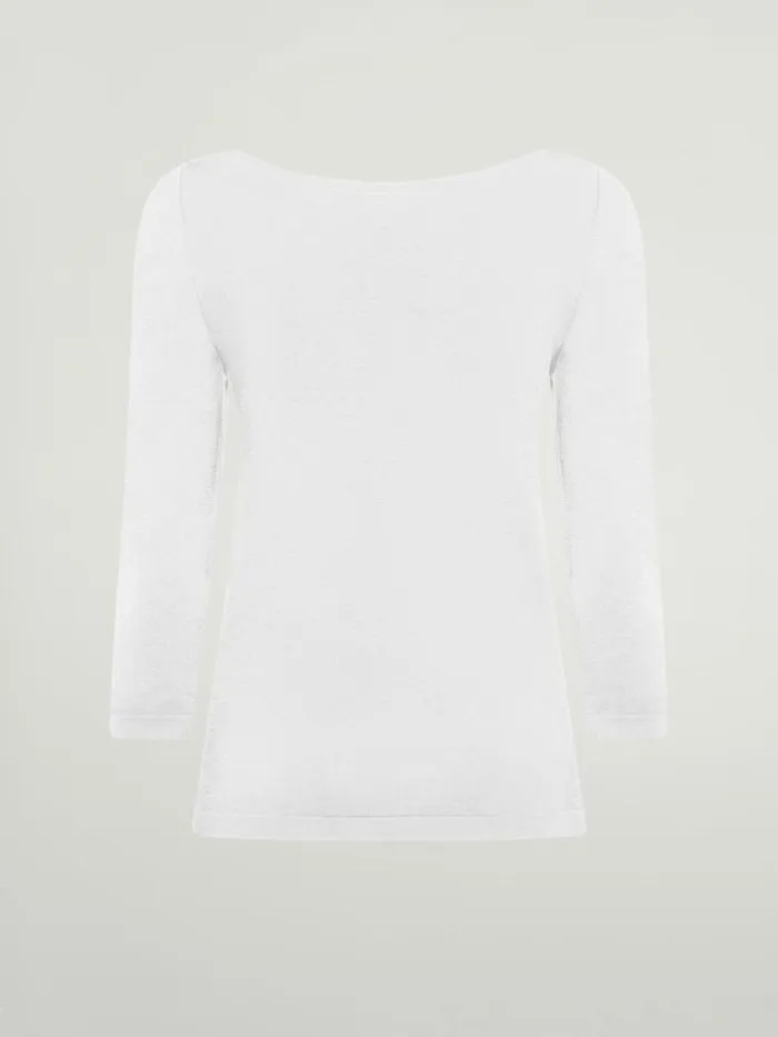 Cordoba Pullover White Women Wolford Longsleeve Shirts