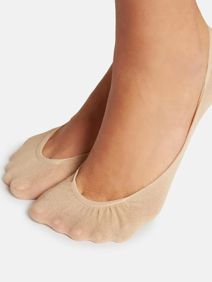 Cotton Footsies Socks Sisal Women Wolford Socks