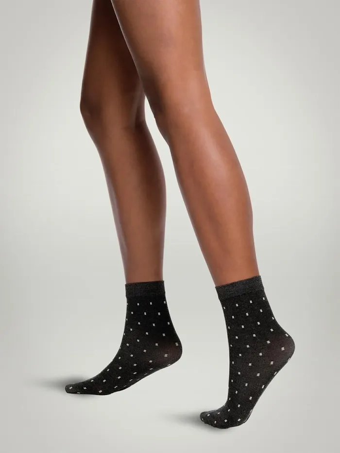 Cotton Spots Socks Blackash Women Wolford Socks