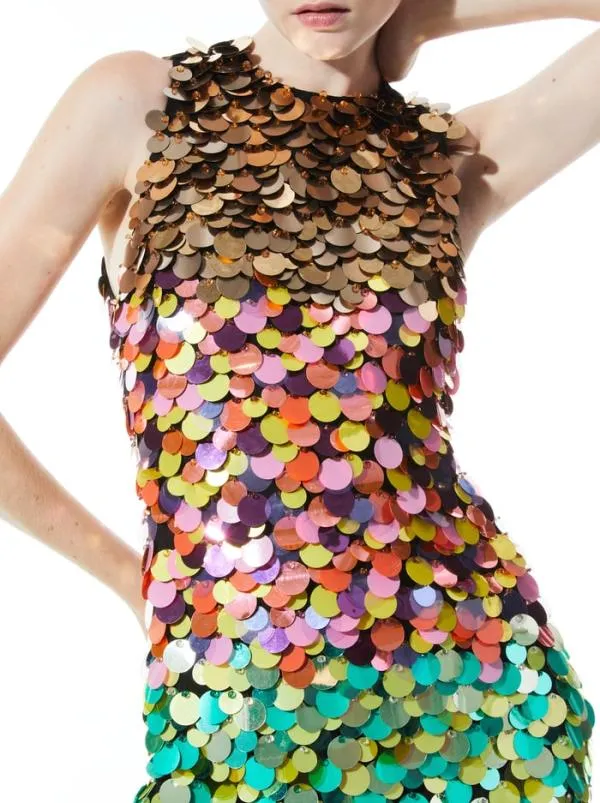 Dresses Women Alice Olivia CLYDE EMBELLISHED SHIFT DRESS Multi