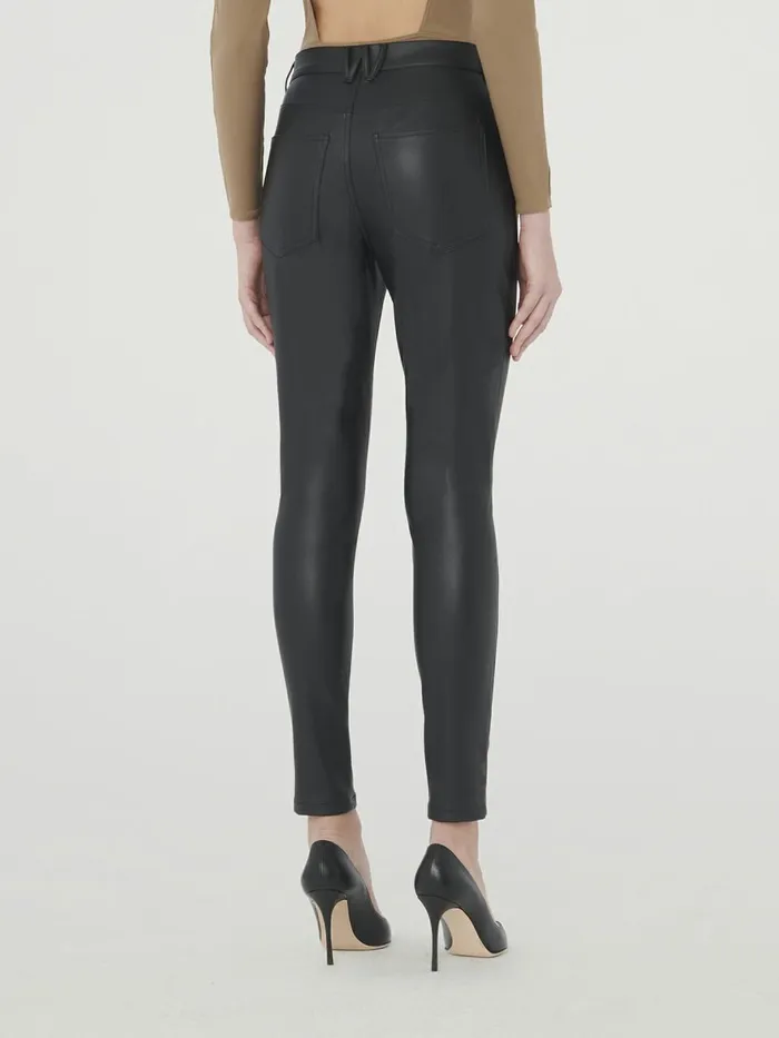 Eco Vegan Trousers Black Women Wolford Trousers and Jumpsuits