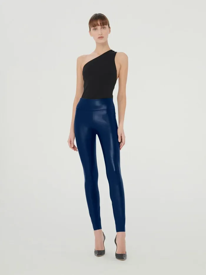 Edie Forming Leggings Navy Women Wolford Trousers and Jumpsuits