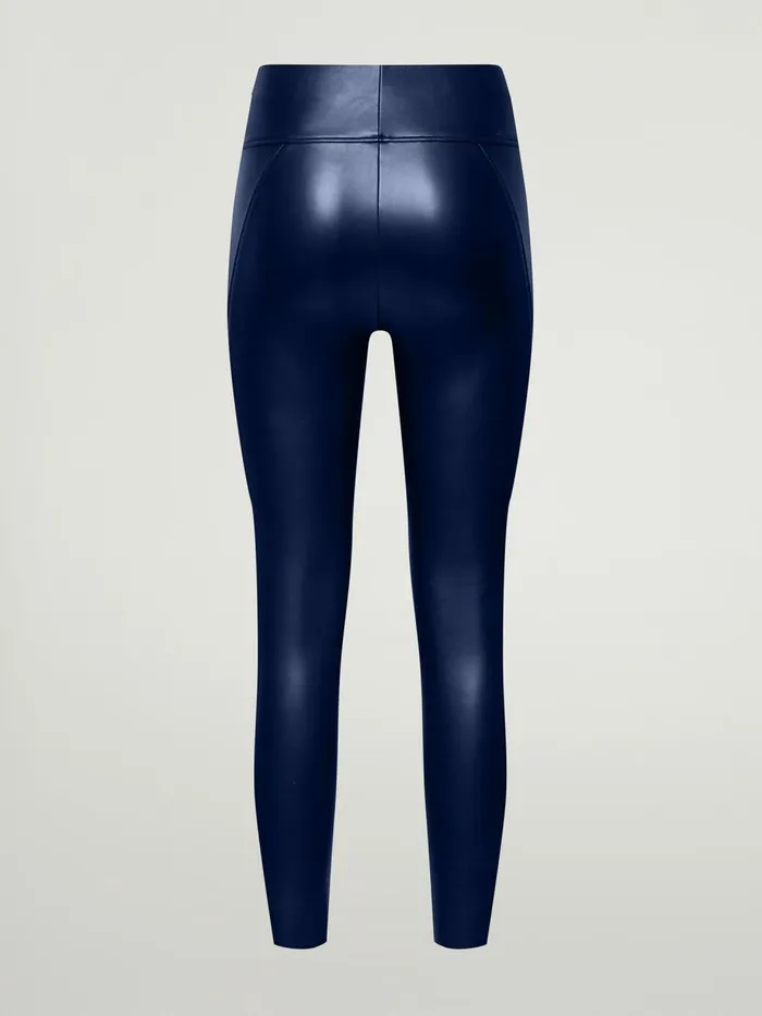 Edie Forming Leggings Navy Women Wolford Trousers and Jumpsuits