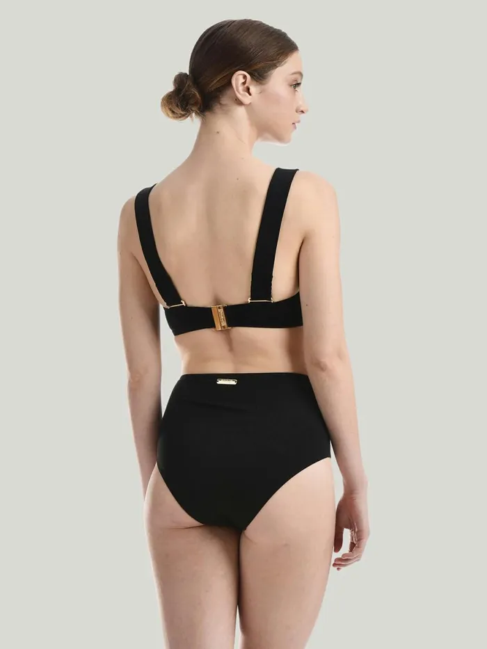 Essentials Demi Bikini Top Black Women Wolford Swimwear
