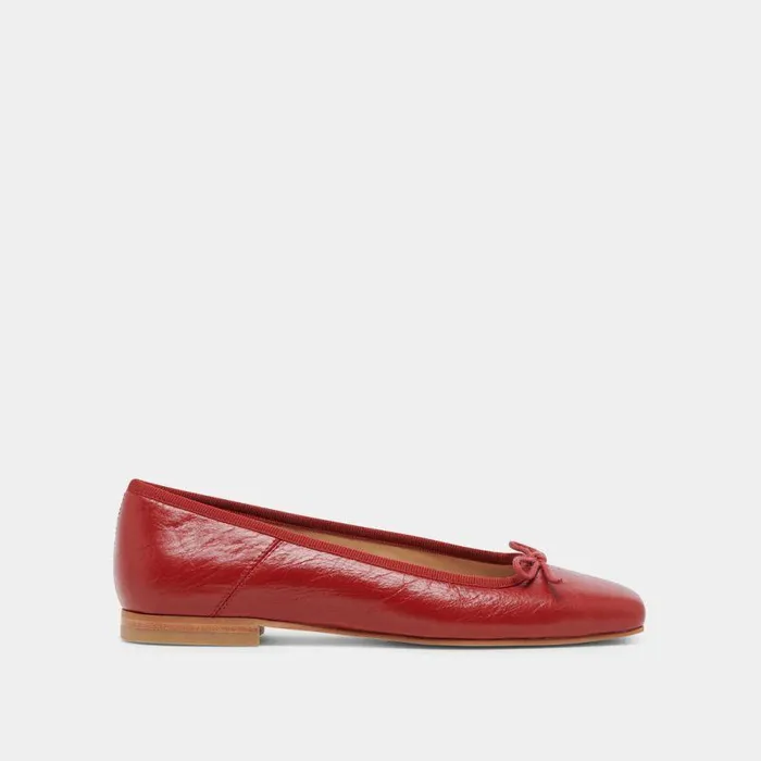 Flats and Loafers Shop Dolce Vita Anisa Ballet Flats Red Crinkle Patent Red Crinkle Patent Flats and Loafers Shop Dolce Vita Anisa Ballet Flats Red Crinkle Patent Red Crinkle Patent