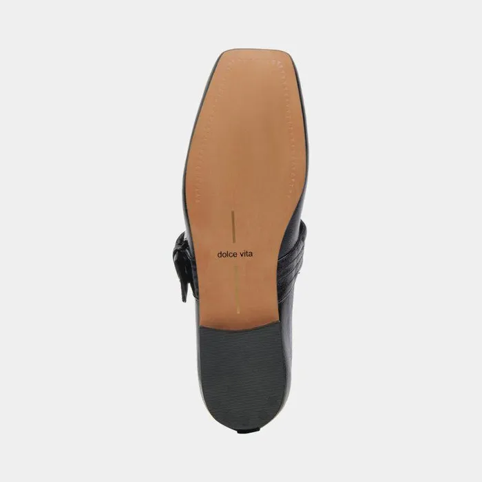 Flats and Loafers Shop Dolce Vita Arora Ballet Flats Midnight Crinkle Patent Designer Ballet Flats Midnight Crinkle Patent