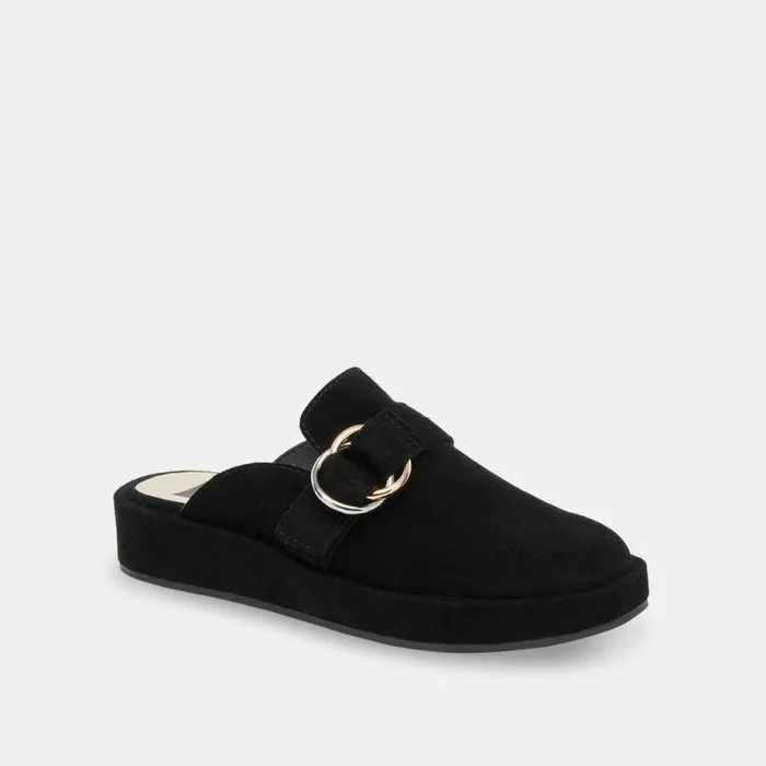 Flats and Loafers Shop Dolce Vita Astor Flats Onyx Suede Onyx Suede
