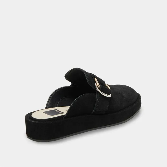Flats and Loafers Shop Dolce Vita Astor Flats Onyx Suede Onyx Suede