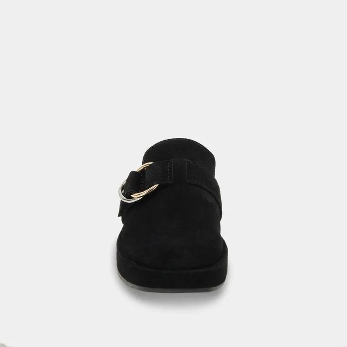 Flats and Loafers Shop Dolce Vita Astor Flats Onyx Suede Onyx Suede