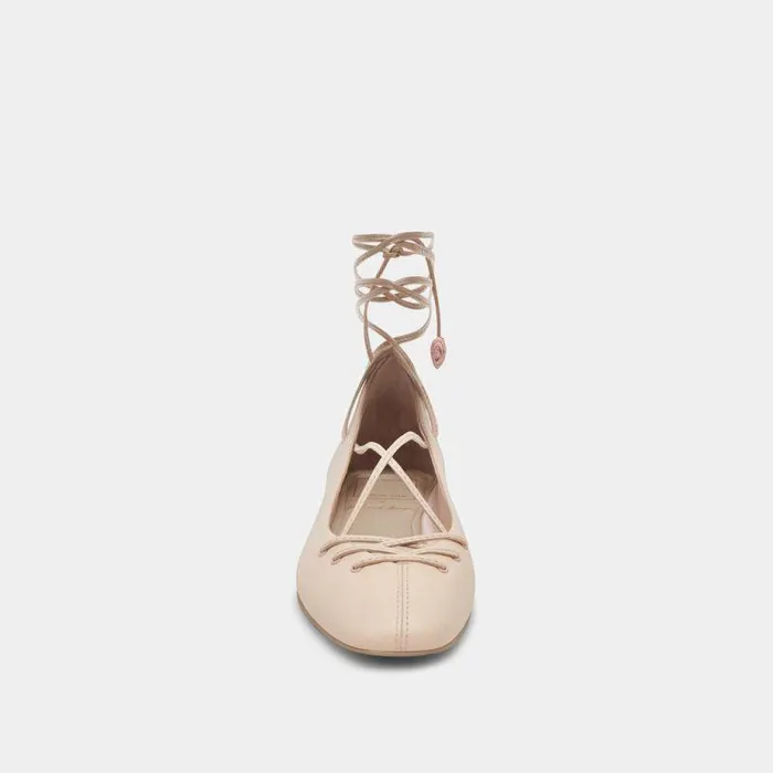 Flats and Loafers Shop Dolce Vita Beate Ballet Flats Light Pink Leather Light Pink Leather