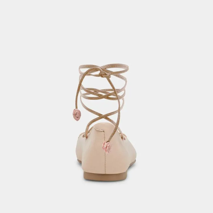 Flats and Loafers Shop Dolce Vita Beate Ballet Flats Light Pink Leather Light Pink Leather