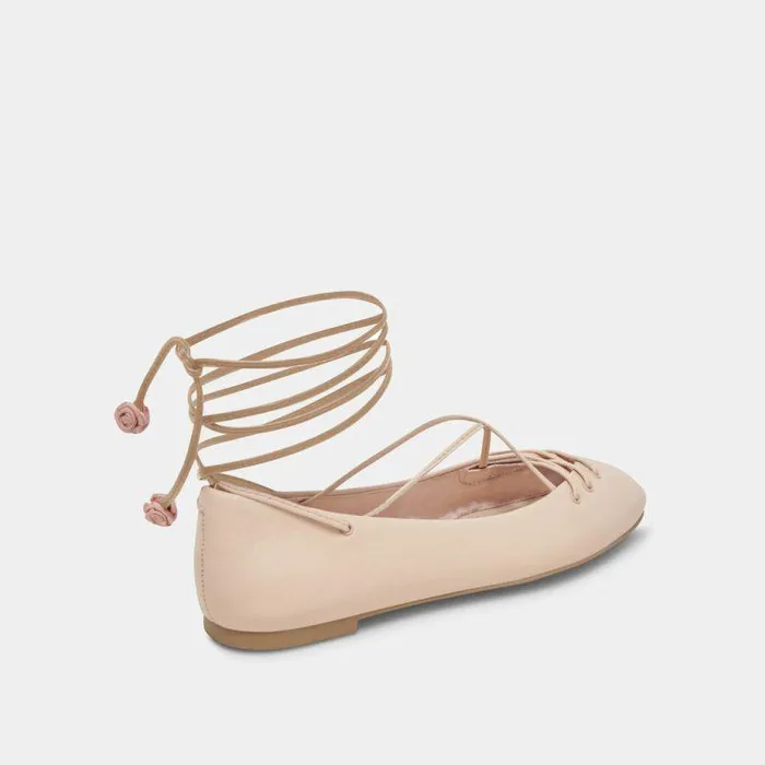 Flats and Loafers Shop Dolce Vita Beate Ballet Flats Light Pink Leather Light Pink Leather