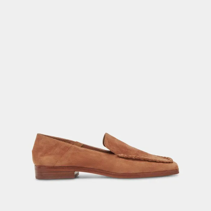 Flats and Loafers Shop Dolce Vita Beny Flats Brown Suede Brown Suede
