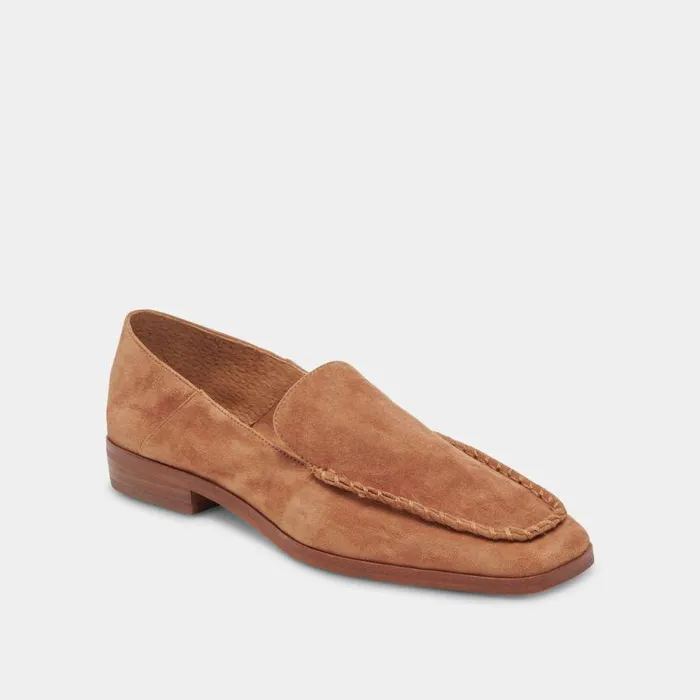 Flats and Loafers Shop Dolce Vita Beny Flats Brown Suede Brown Suede
