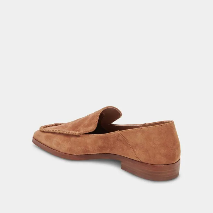 Flats and Loafers Shop Dolce Vita Beny Flats Brown Suede Brown Suede
