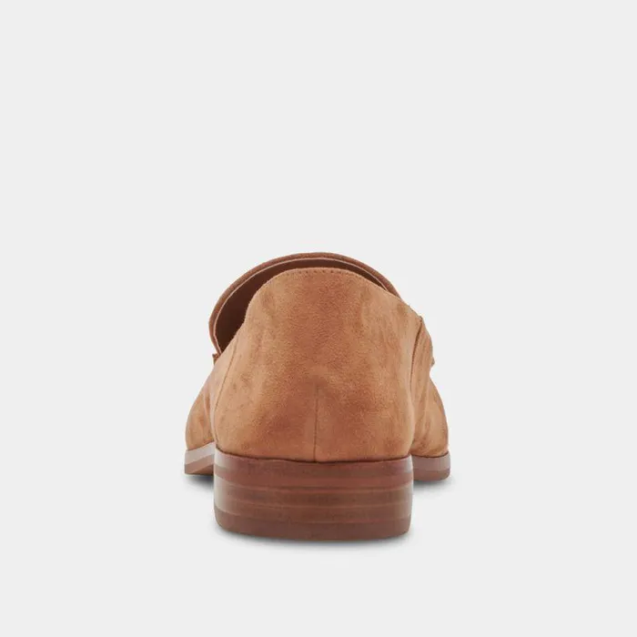 Flats and Loafers Shop Dolce Vita Beny Flats Brown Suede Brown Suede