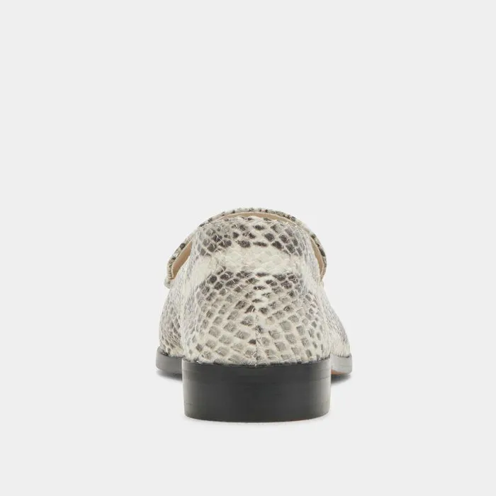 Flats and Loafers Shop Dolce Vita Beny Flats Grey White Snake Embossed Women039s Grey White Flats Grey White Snake Embossed