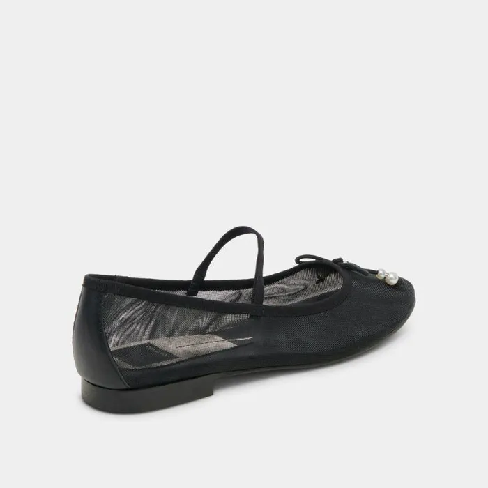 Flats and Loafers Shop Dolce Vita Cadel Ballet Flats Black Pearls Black Pearls