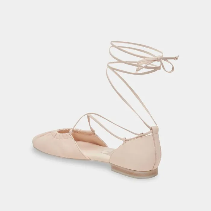 Flats and Loafers Shop Dolce Vita Cancun Ballet Flats Light Pink Leather Light Pink Leather