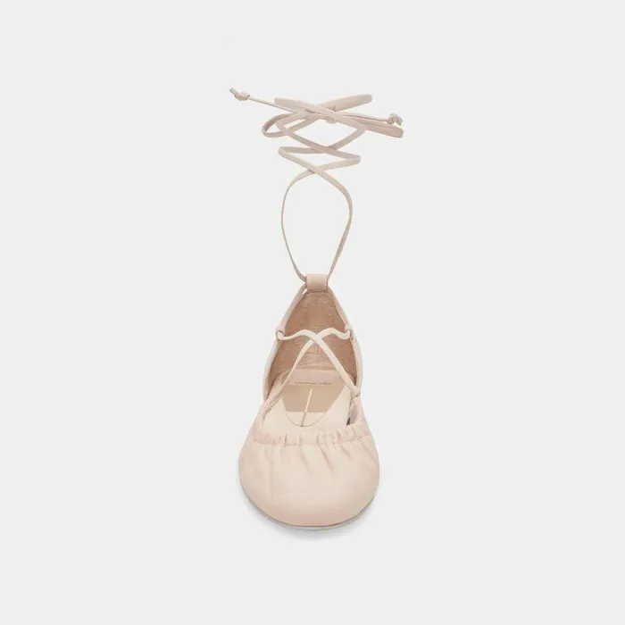 Flats and Loafers Shop Dolce Vita Cancun Ballet Flats Light Pink Leather Light Pink Leather
